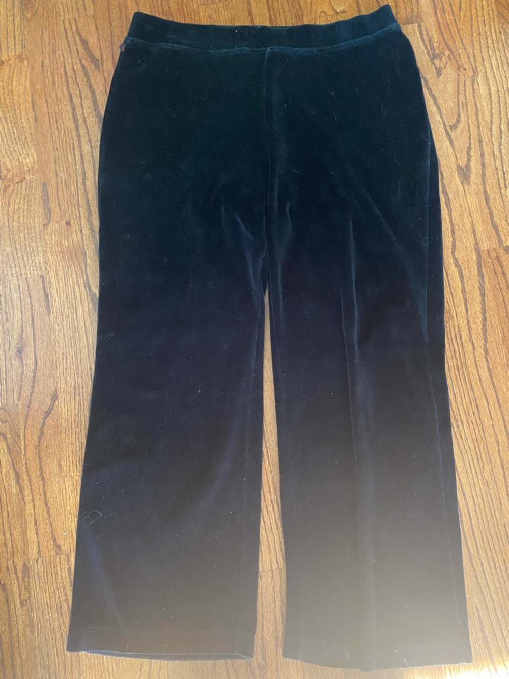 RRL Black Velour Pants in size PL Petite Large